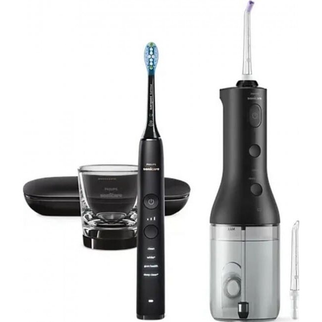 Periuta de Dinti Electrica Sonicare DiamondClean 9000 HX3886/43 Negru