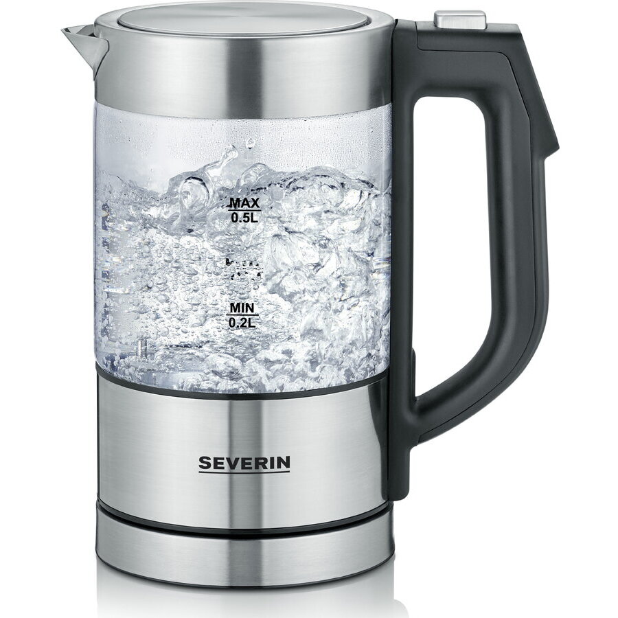 Fierbator Electric WK 3458 Recipient Sticla 0.5L 1100W Argintiu