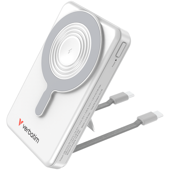 Acumulator extern Verbatim Charge'n'Go, 10000 mAh, Gri - imagine 2