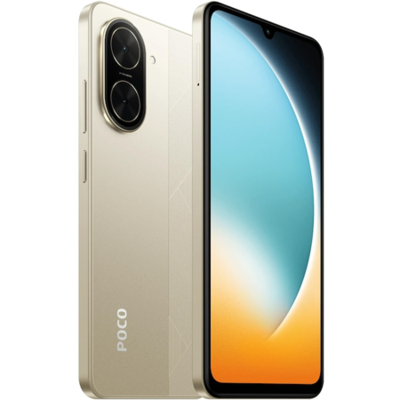 Telefon mobil Xiaomi Poco C71 128GB 4GB Dual SIM 4G Gold ITGalaxy.ro