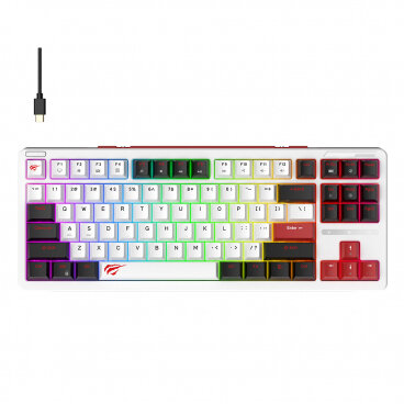 Tastatura Gaming Wired USB KB902L RGB 1.8m Multicolor