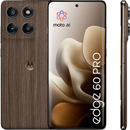 Telefon mobil Motorola Edge 60 Pro 512GB 12GB RAM Dual Sim 5G Brown