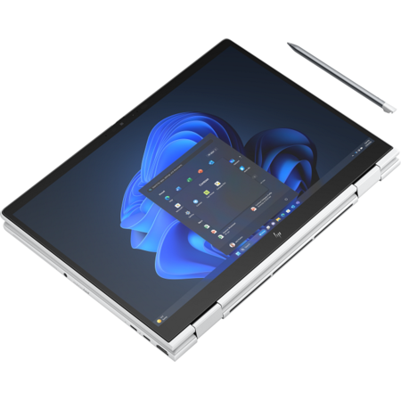 Laptop HP EliteBook 8 Flip G1i WUXGA 13.3 inch Intel Core Ultra 7 255U 32GB 1TB SSD Windows 11 Pro Silver