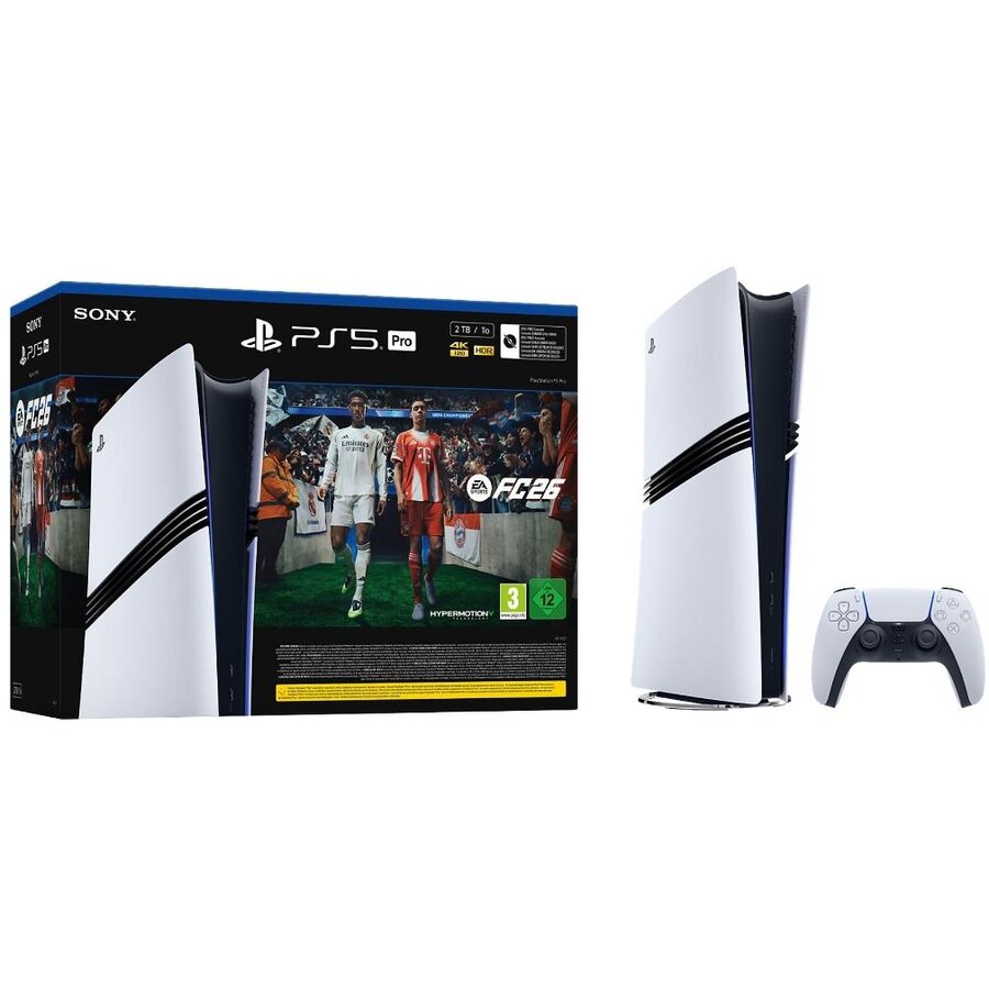 Consola Sony PlayStation 5 Pro (PS5 Pro) + Joc EA Sports FC 26 Bundle (Pachet) - imagine 2