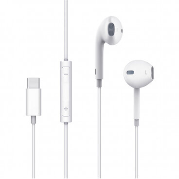 Căști Mcdodo Handsfree USB-C HP-6071 Element 1.2m Alb