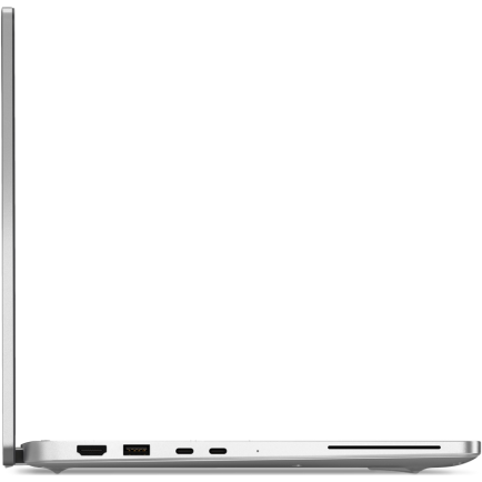 Laptop Dell Pro 14 Plus FHD+ AMD Ryzen 5 220 16GB 512GB SSD Windows 11 Pro Platinum Silver