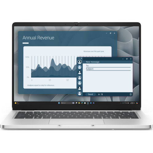 Laptop Pro 14 FHD+ 14 inch AMD Ryzen AI 7 Pro 350 16GB 512GB SSD Windows 11 Pro Platinum Silver