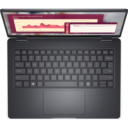 Laptop Dell Pro FHD+ 14 inch Intel Core Ultra 5 235U 16GB 1TB SSD Windows 11 Pro Magnetite