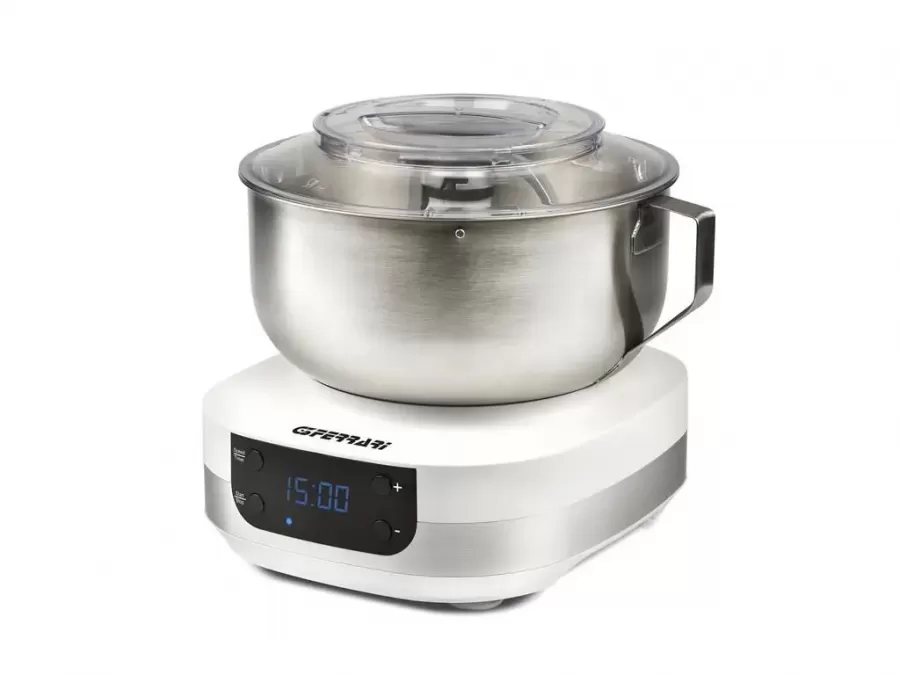 Mixer cu Bol G3Ferrari Pastaio Gourmet 1500W 5L 5 Viteze Alb