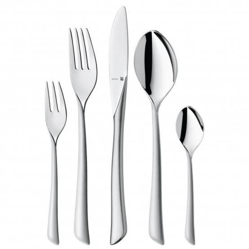 Set Tacamuri Virginia 30 Piese Argintiu