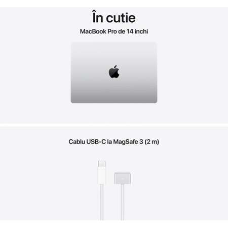 Laptop Apple MacBook Pro 14.2 inch Liquid Retina XDR M4 Max 16-Core 48GB 1TB SSD macOS Silver