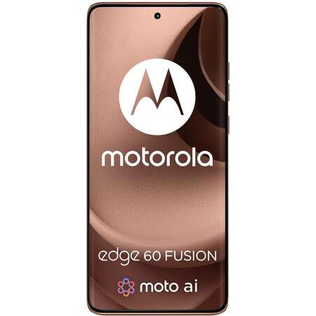 Telefon mobil Motorola Edge 60 Fusion 256GB 8GB RAM Dual Sim 5G Mocha Mousse