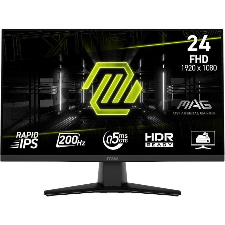 Monitor MAG 242F 200Hz Full HD Rapid IPS 23.8inch Negru