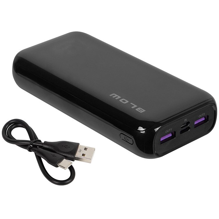 Baterie Externa 20000mAh QC+PD 20W + Lightning PB20E Negru