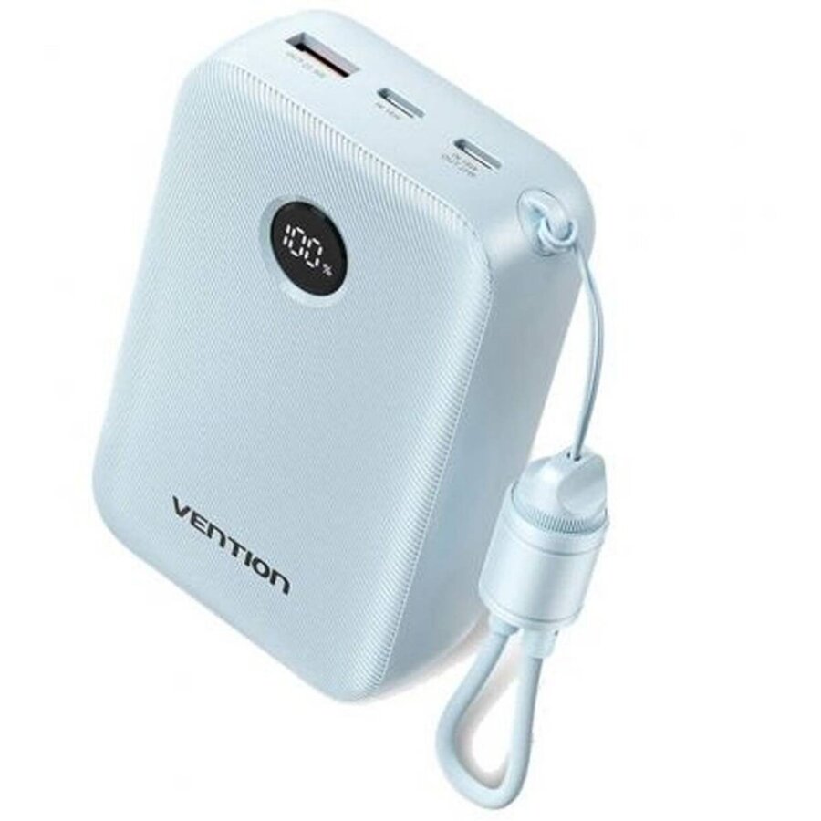 Baterie Externa 20000mAh 2 x USB-C 1x USB-A Blue