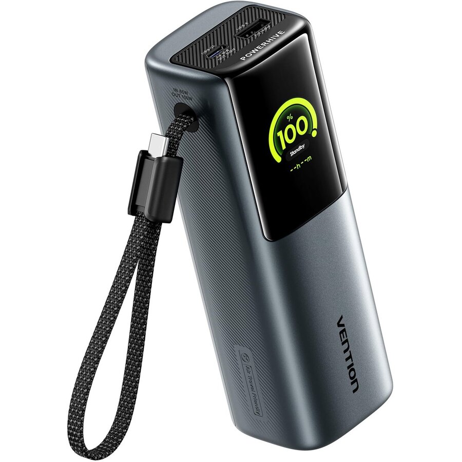 Baterie Externa Powerhive 20000mAh 165W Gri