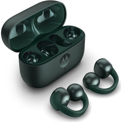 Casti Bluetooth Moto Buds Loop Verde Inchis