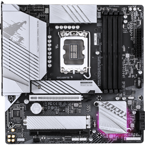 Placa De Baza B760M AORUS ELITE WIFI6E GEN5 LGA1700 DDR5 BT mATX Alb