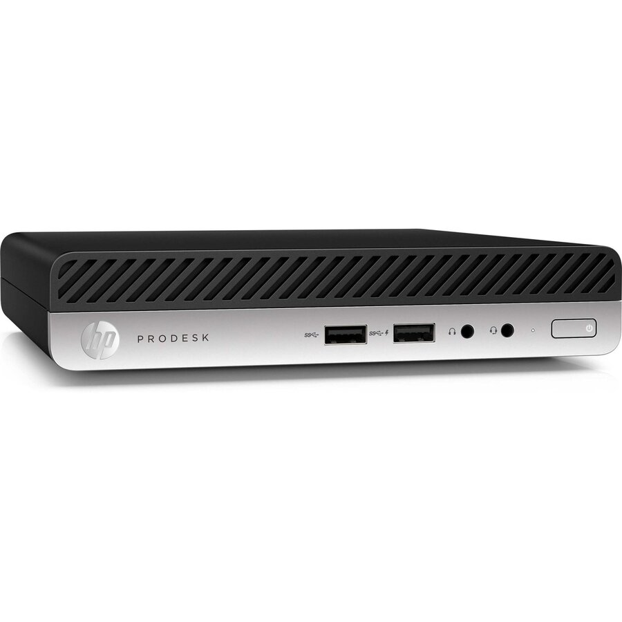 Mini PC Refurbished ProDesk 400 G5 Intel Core i5-8500T 8GB 256GB SSD Windows 11 Pro Black