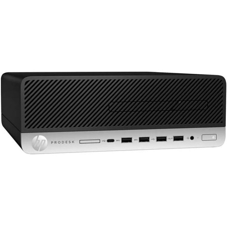 Sistem desktop Refurbished ProDesk 600 G5 Intel Core i5-9500T 8GB 256GB SSD Windows 11 Pro Black