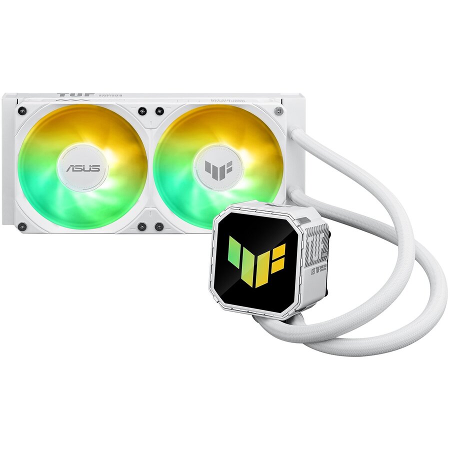 Cooler Procesor Asus TUF GAMING LC III 240 ARGB Alb — imaginea 3