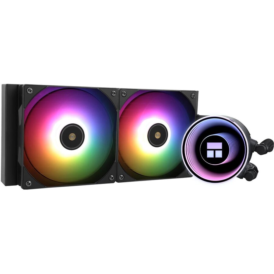 Cooler CPU Thermalright Frozen Notte 240 V2, 2 x 120mm, 2000 RPM, aRGB (Negru) - imagine 3