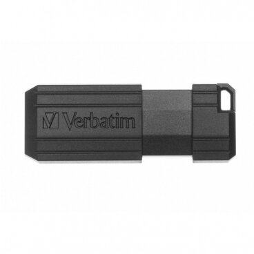 Memorie USB Verbatim USB-A PenDrive Pinstripe 128Gb Negru