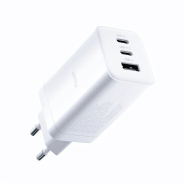 Incarcator Retea ATC-01-65WACC Fast 65W 3.25A 1 x USB-A - 2 x USB-C Alb