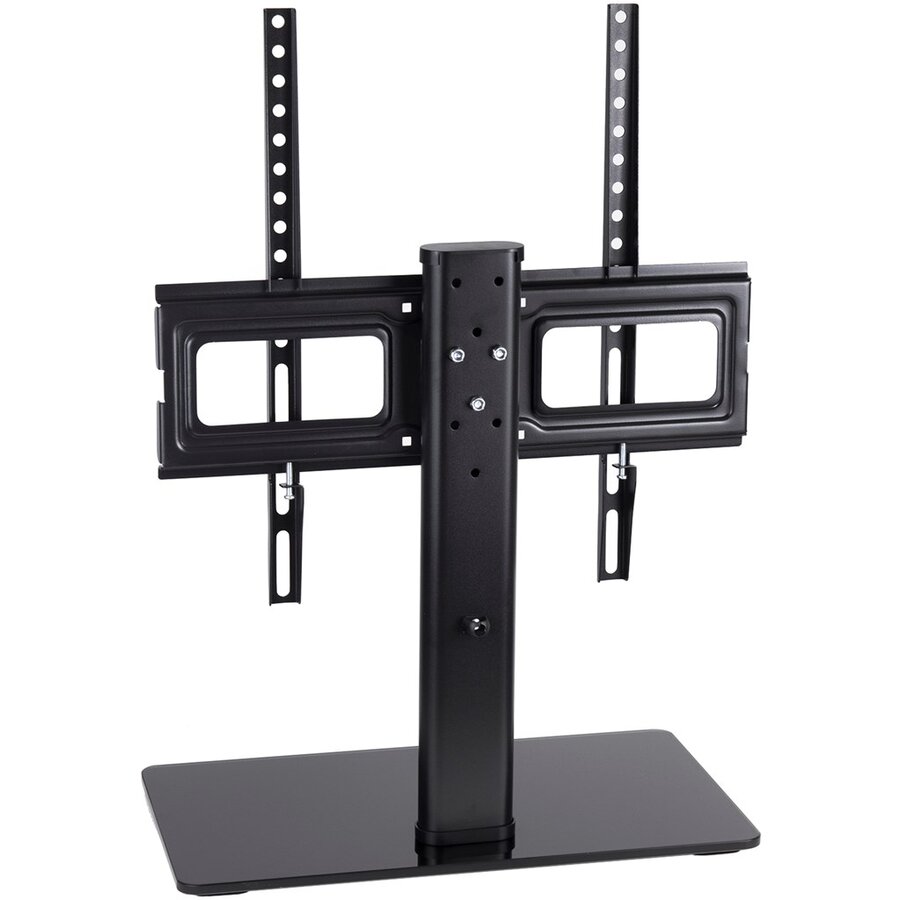 Suport TV Maclean MC-450 40kg VESA 400x400 32-65inch Tempered Glass Negru — imaginea 3