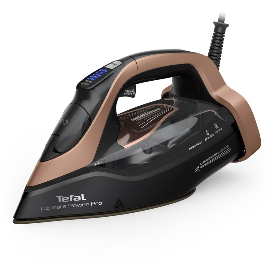 Fier de Calcat Ultimate Power Pro FV9E50 Dry & Steam Iron Durilium AirGlide 3200W Negru