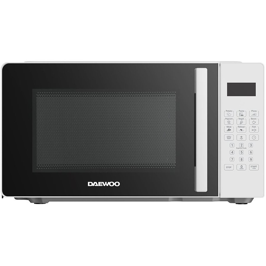 Cuptor cu Microunde KOR-6D2W Capacitate 20L 5 Niveluri de Putere Farfurie Interioara de 24.5CM 700W Alb