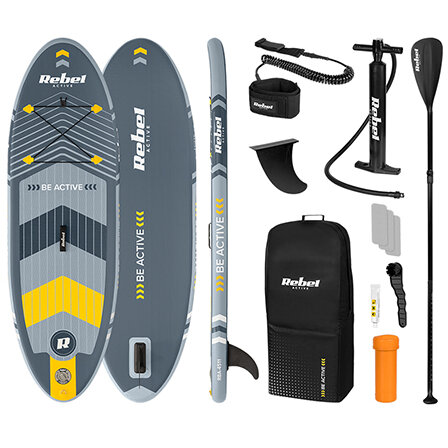 SET PLACA GONFLABILA STAND UP PADDLE SUP 244X76X10 CM