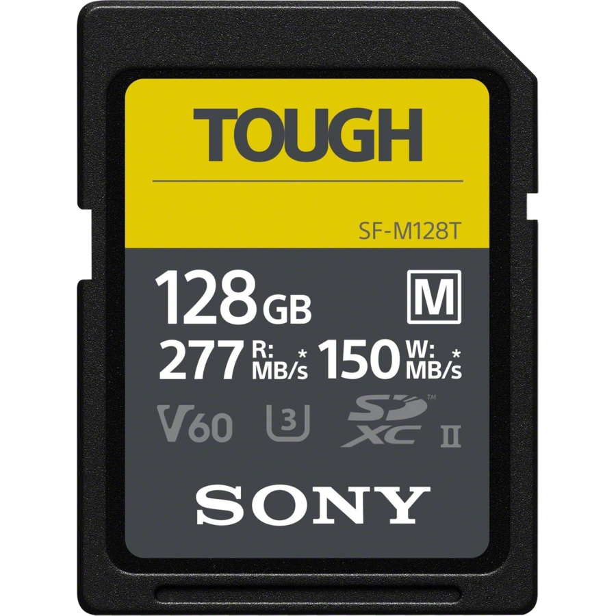 Card de memorie Sony Tough, 128GB, SDXC, UHS-II U3, Clasa 10, V60 - imagine 2
