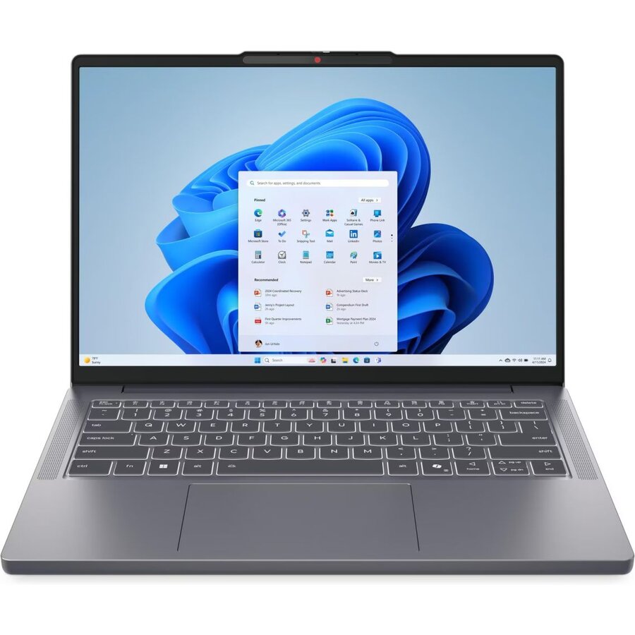 Laptop Lenovo IdeaPad Slim 3 14ARP10 14 WUXGA AMD R5 7535HS/16GB/512GB/AMD Radeon 660M/WIN11 Home/Nordic Backlit kbd/Grey/2Y Warranty - imagine 2