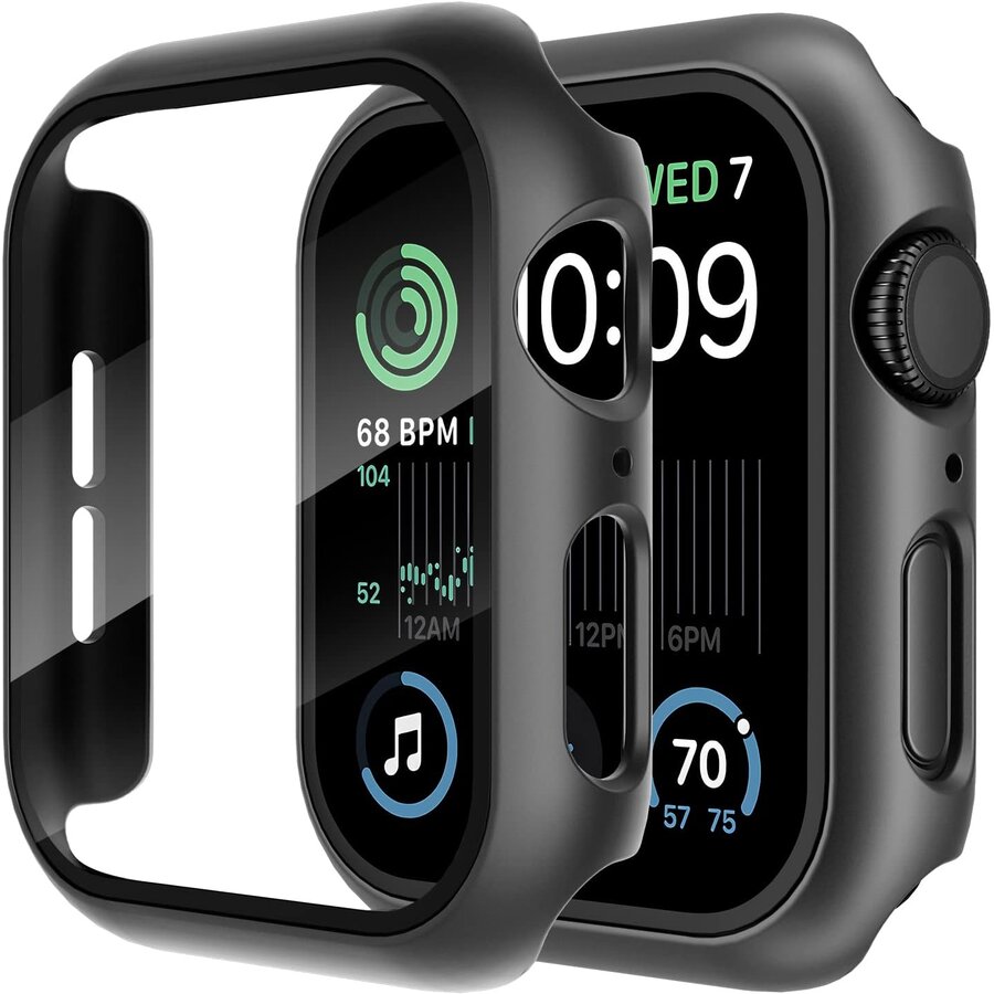 Husa Protectie Pentru Apple Watch SE 2023/ Series 6//SE/5/4 44mm 2-Pack