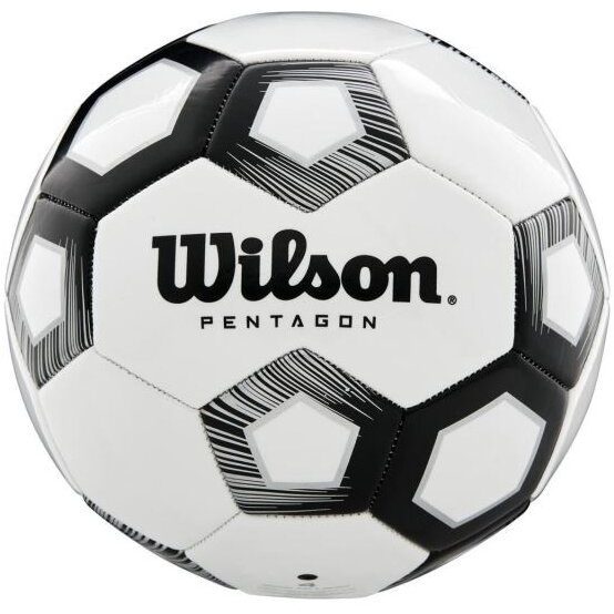 Minge WILSON Fotbal Pentagon Mărime 4 Alb/Negru
