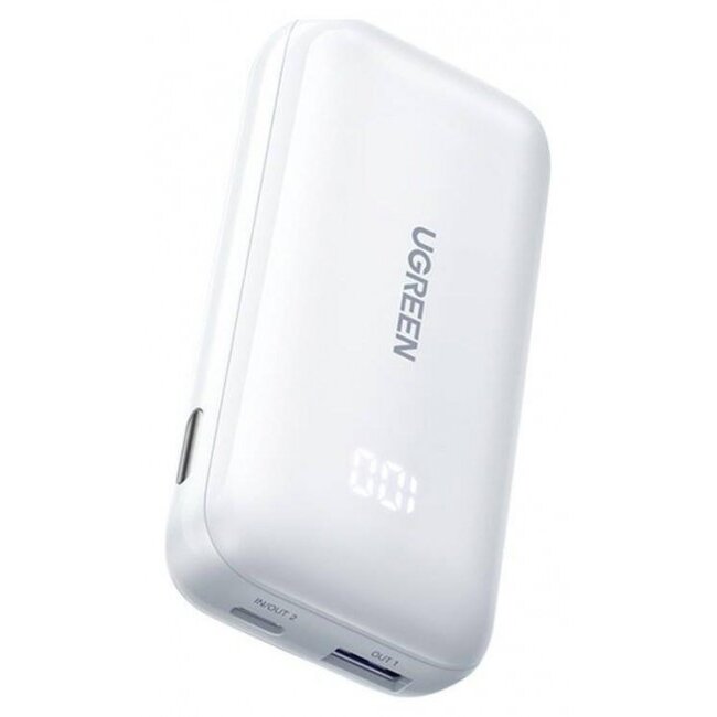 Baterie Externa Nexode PB501 10000mAh USB-C 30W PD Alb