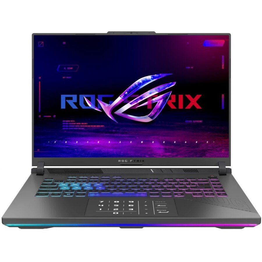 Laptop ROG Strix G16 FHD+ 16 inch AMD Ryzen 9 8940HX 32GB 1TB SSD RTX 5080 Free Dos Eclipse Gray