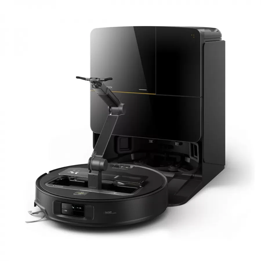 Robot de Aspirare Roborock Saros Z70 OmniGrip-arm Statie Multifuncțională Negru