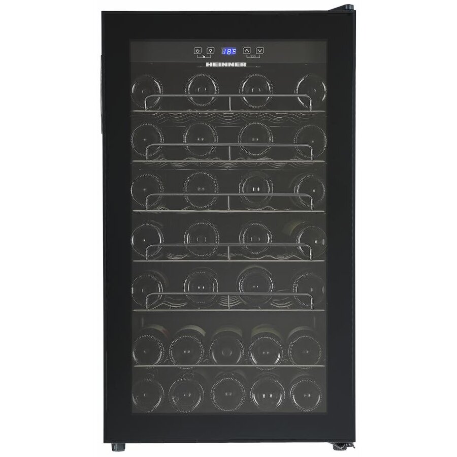 Racitor de Vinuri HRV-A118DRM40 Capacitate Totala 118L Negru