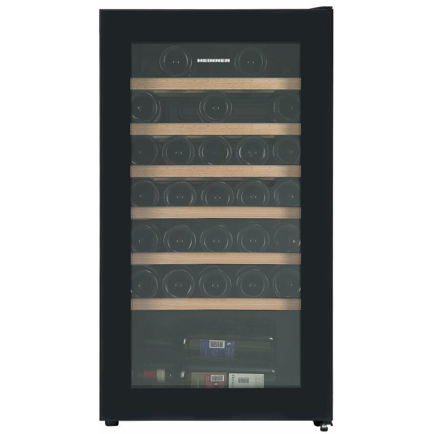 Racitor de Vinuri HRV-A85DRL34 Capacitate Totala 85L Negru