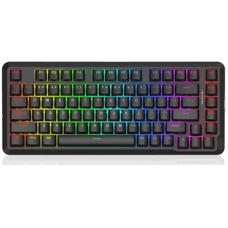 Tastatura Gaming Mecanica Bluetooth Cu Si Fara Fir Stormrazor Pro Neagra Iluminare RGB