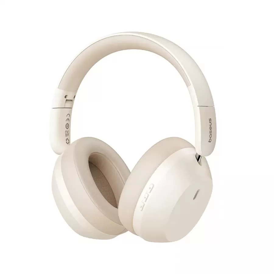 Căști Wireless Baseus Bass 35 Max Sunet 3D Surround Bluetooth 5.3 Alb