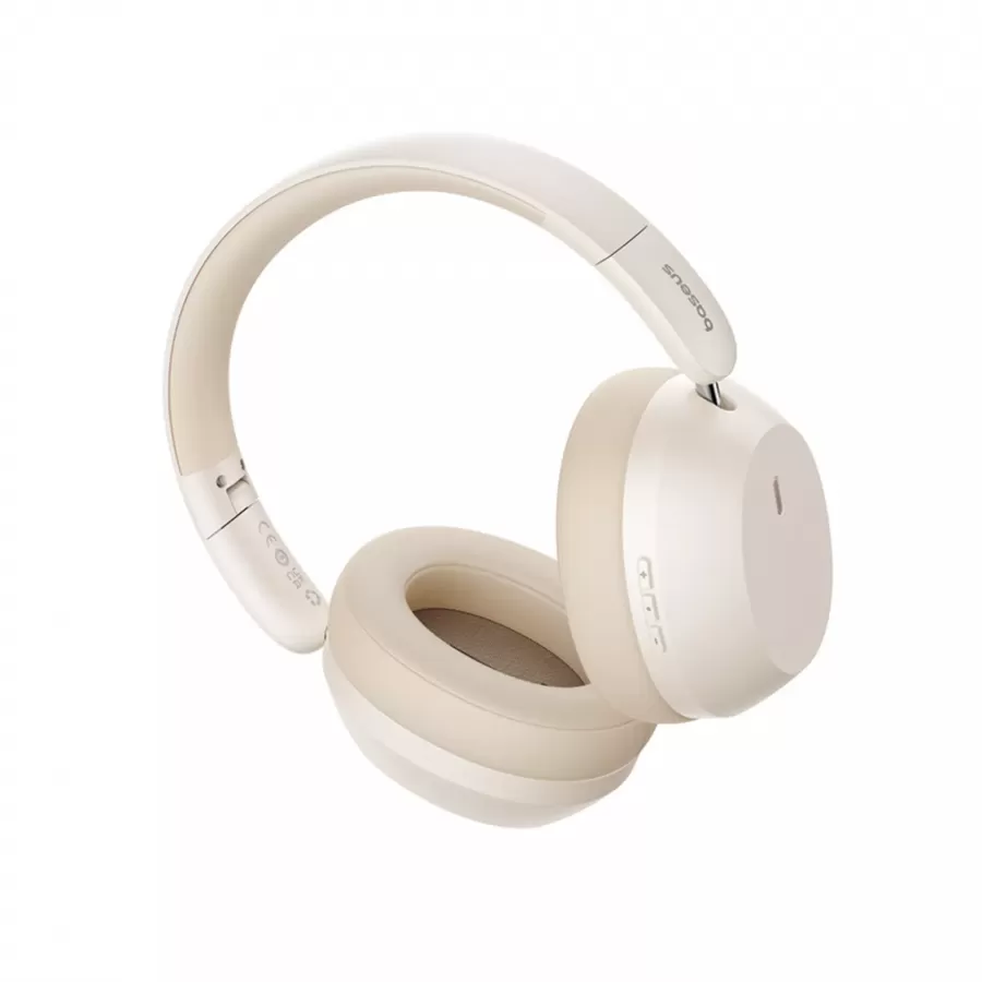 Căști Wireless Baseus Bass 35 Max Sunet 3D Surround Bluetooth 5.3 Alb — imaginea 4