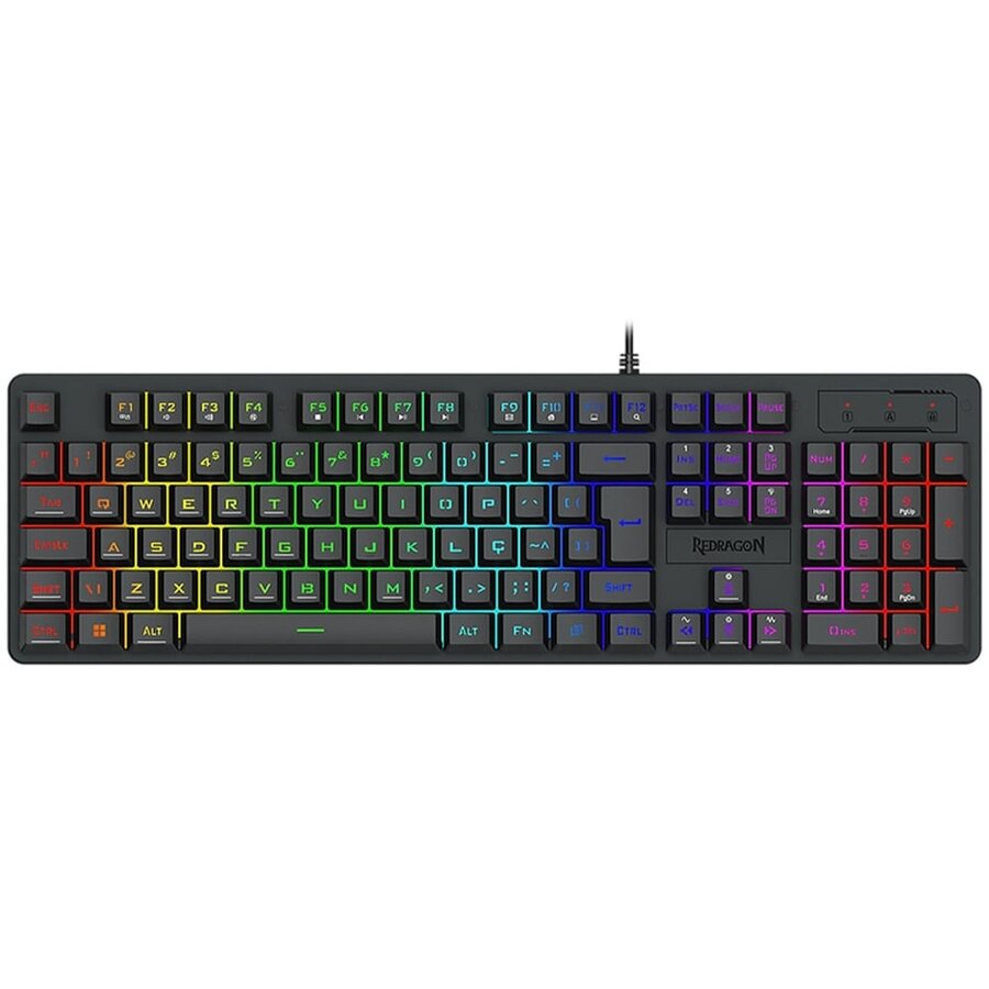 Tastatura gaming Netherbane Iluminare RGB Negru