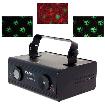 LASER 150MW RED + 60MW GREEN DMX GRAPHIC - imagine 3