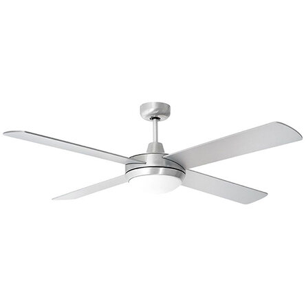 Ventilator Tip Candelabru Decorativ 190rpm 3x Viteze 2x E27 Argintiu
