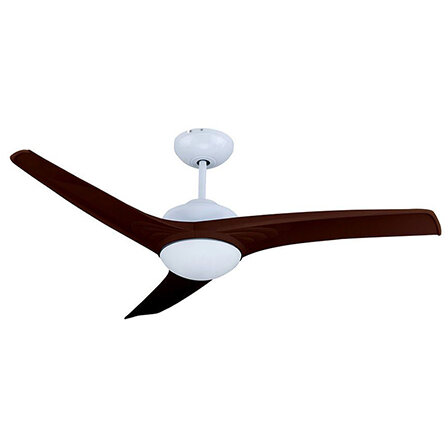 Ventilator Tavan 35W cu Iluminat 3-in-1 5x Viteze Temporizare MDF Sticla