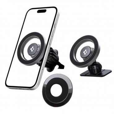 Suport Auto Spigen MFT13 Magnetic Universal Parbriz / Bord / Grila de Ventilație Argintiu