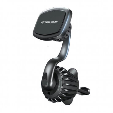 Suport Auto Techsuit S3 Magnetic Universal Grila de Ventilație Negru